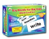 BIG WORDS FOR BIG KIDS CARD SET 662/PK FOUR-BLOCKS