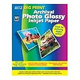 Archival Inkjet Paper 8.5x11 Glossy 10 Pack