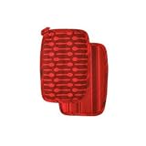 Betty Crocker Betty's Utilitarian Red Betty Crocker Potholder Set of 2 by Betty Crocker