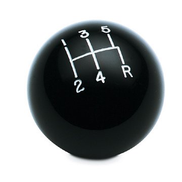 Hurst 1630108 Black 5-Speed Classic Shifter Knob