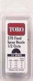Toro #53129 2PK 180DEG 15' Nozzle