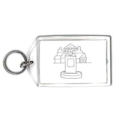 Schl�sselhalter mit der Grafik: Europa, Deutschland, Park, Denkmal, Frau, Statue, "black and white", Landschaft, B�ste, Idol