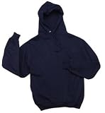 NEW JERZEES - Pullover Hooded Sweatshirt True Navy-S