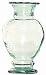 Clear Spanish Medium Recycled Glass Flower Vase 11.75"H