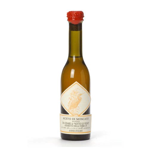 Cesare Giaccone Aceto di Moscato (Artisan Moscato Wine Vinegar) 250 ml by Cesare
