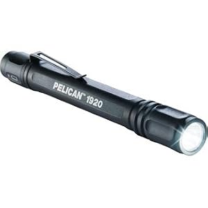 1920 FLASHLIGHT,2-AAA-LED,BLK