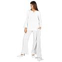 White Three Piece Set (Petite, Tall & Misses Sizes XS-3X)