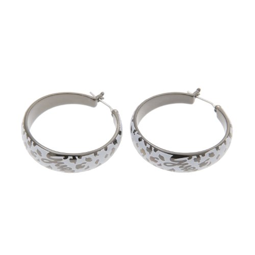 Guess Damen-Ohrringe Edelstahle Versilbertes Metall UBE81035 Preisvergleich
