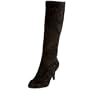 Taryn by Taryn Rose Women's Height Suede Boot,Black,10.5 M US