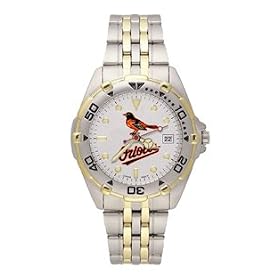 Baltimore Orioles MLB All-Star Men's Stainless Steel Sports Watch