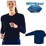 Viga Running Thermo (Meraklon) Top (Size: Large) (Colour: Navy Blue )