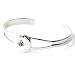 Ginooars Snap Bracelets for 18mm Snap Button Charms Jewelry Pack of 2