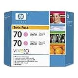 HP No.70 Light Magenta Ink Cart 2Pk