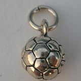 Sterling Silver Soccer Ball Charm 31A9V2GYCJL. SL160 Sterling Silver Soccer Ball Charm