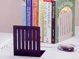 Large Rectangle Bookends (Set of 2)- Black