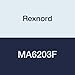 Rexnord MA6203F Spherical Roller Pillow Block Bearing, 4-Bolt Pillow Block, Adapter Mounted, Heavy Contact Seals, Non-Expansion Type, Cast Iron, 2-3/16" Shaft, 2-1/2" Base To Center, 6-3/4" Bolt Centers