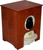 LitterWorks Litter Robot II Litter Box Cabinet Cherry