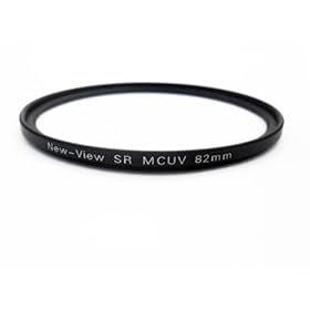 NEW VIEW 82mm Super Multi-Coated UV Sided Waterproof Filter