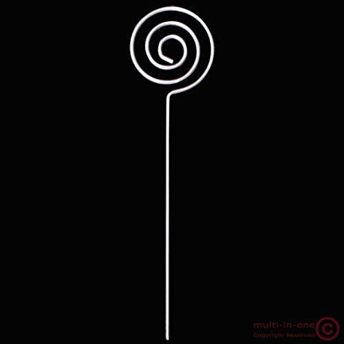 Lot 50pcs DIY Craft Circle Wires Memo&amp;card&amp;photo Clip Holder,clay&amp;cake Accessory