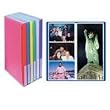 Pioneer Space Saver Pocket Bound Photo Album, Random Padded Solid Color Covers with Clear Pocket, Holds 144 4x6" Photos, 3 Per Page. Color: Blue