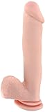 Deep Dickin Derek 12 Inch Dildo With Suction Cup