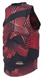 Liquid Force Cardigan Wakeboard Comp Vest Red Mens Sz S