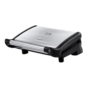 George Foreman Heritage 18296 Family Grill - Stainless Steel, 5 portion
