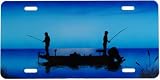 Bass Boat Fishing License Plate
