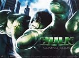 THE HULK UK QUAD D/S POSTER JENNIFER CONNELLY,ERIC BANA,SAM ELLIOTT,LOU FERRIGNO,JOSH LUCAS