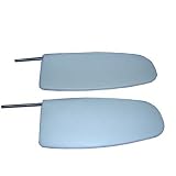 VW Air Cooled Beetle Sun Visor White 58-64 Pair
