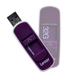Lexar JumpDrive S70 32GB Drive (Purple)