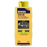 Buy 10 Pack Irwin 64903 Strait-Line 8-oz Hi-Visibility Marking Chalk - Yellow by Irwin