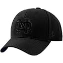 Zephyr Notre Dame Fighting Irish Black DH Basic Logo Fitted Hat