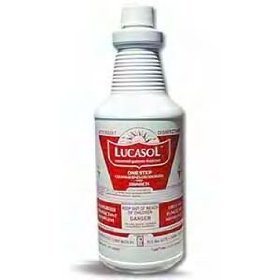  Lucasol OneStep Disinfectant Sanitizer Cleaner 1 Qt
