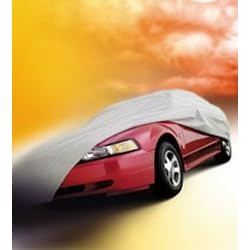 Wolf 142-13202 Value Priced 200 Series Lightweight Indoor/Outdoor Custom Fit Car Cover - Gray