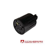 アメリカン電機 防水形コードコネクタボディ 引掛形 （30A/接地形 3P/250V) 黒色 4324R-L15