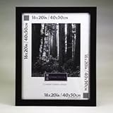 Click here to buy Black Wood Poster Frame Wide Profile Plexiglas Window 18 x 24 DAX2863W2X by DAX.