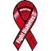 Fight Diabetes - 4" x 8" Awareness Ribbon Magnet