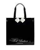 Ted Baker Large Black Vinyl Shopper Tiecon