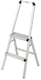 Polder 5622-92 2-Step Featherweight Ladder with Rail, Aluminum