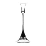Orrefors Intermezzo Black Candleholder