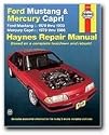 Haynes Ford Mustang and Mercury Capri (79 - 93) Manual