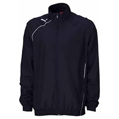 PUMA Herren Trainingsanzug Foundation Woven Suit, new navy-white-white