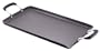 KitchenAid Hard-Base Porcelain Aluminum Nonstick 18-by-10-Inch Two-Burner Griddle, Navy
