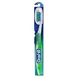 Oral-B 060636 CrossAction 60 Manual Toothbrushes, Medium #56 (6 Toothbrushes, Mixed Colors)