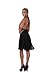 Hollywood Star Fashion Women's Marilyn Monroe Short Chiffon Pleated Halter Dress