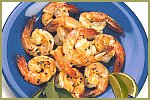 The Crab Place Mega Monster Gulf Shrimp (Frozen), 1 Pound (6-8 ct/lb)