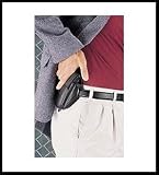 UNCLE MIKE'S SUPER BELT SLIDE HOLSTERSColor: Black / Size: 5 / Style: Cordura