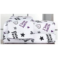 Justin Bieber Concert Sheet Set - Full/Double