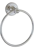 Durgans Towel Ring in Polished Nickel